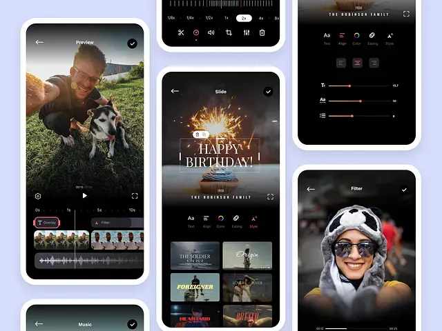 Tribute Video Editor