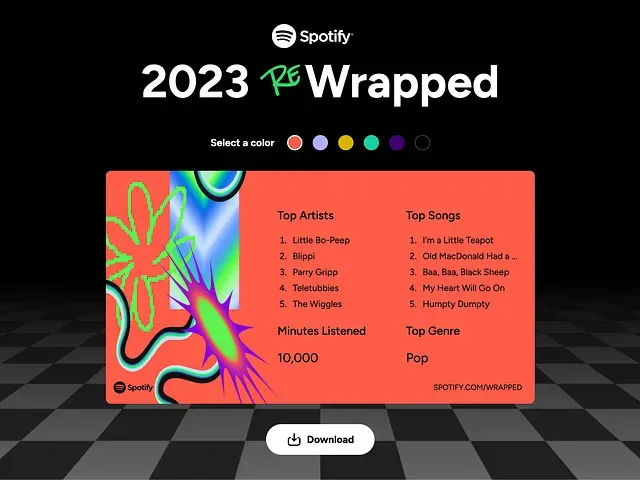 2024 Spotify ReWrapped