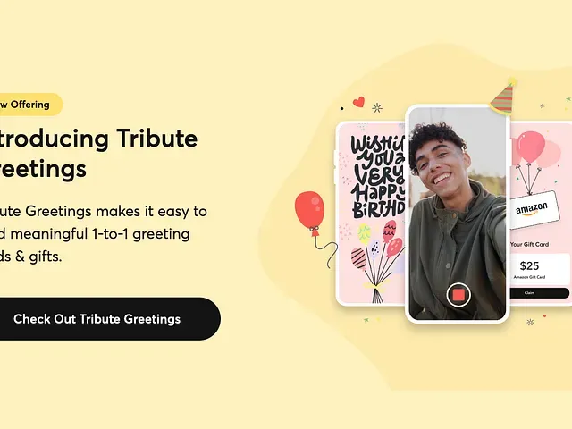 Tribute Greetings CTA